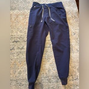 Figs jogger pants- navy size small